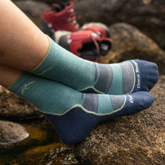 Women's Light Hiker Micro Crew Lightweight Hiking Socks
