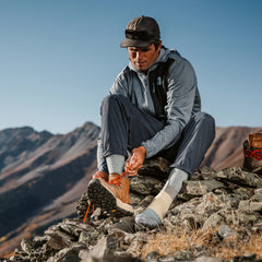 Men's Mountaineering Micro Crew Heavyweight Hiking Socks