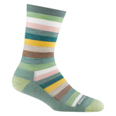 Women's Mystic Stripe Crew Lightweight Lifestyle Sock-Last Chance
