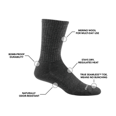 Men's The Standard Crew Lightweight Lifestyle Socks