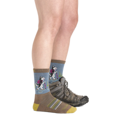 Women's Critter Club Micro Crew Lightweight Hiking Socks