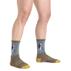 Women's Critter Club Micro Crew Lightweight Hiking Socks