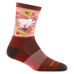 Women's Critter Club Micro Crew Lightweight Hiking Socks