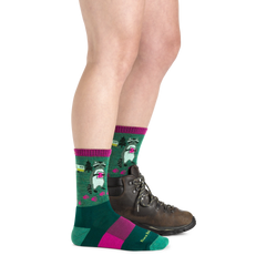 Women's Critter Club Micro Crew Lightweight Hiking Socks