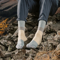 Men's Mountaineering Micro Crew Heavyweight Hiking Socks