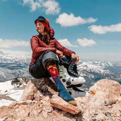 Women's Enchanted Over-the-Calf Midweight Ski & Snowboard Socks