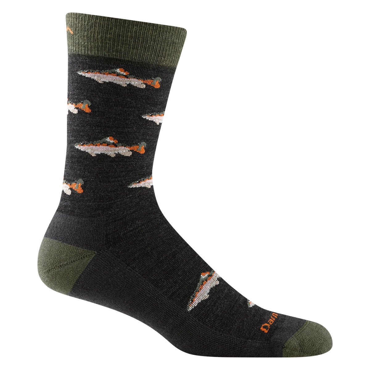 Men's Spey Fly Crew Lightweight Lifestyle Socks